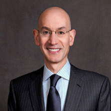 Headshot of NBA Commissioner, Adam Silver