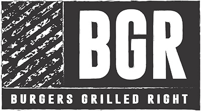 Burgers Grilled Right (BGR) Logo