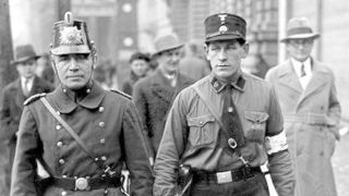 Photo of two Nazi policemen