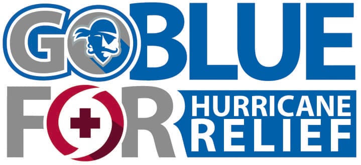 Go Blue for Hurricane Relief