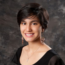 Kristal Corona, graduating senior of the Joseph A. Unanue Latino Institute.