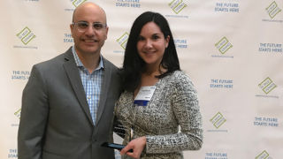 Picture of Stephanie Macias-Arlington wins an award