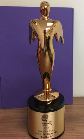 PR &amp; Marketing team was awarded a Telly Award for their work on the I'm Ready Video. 
