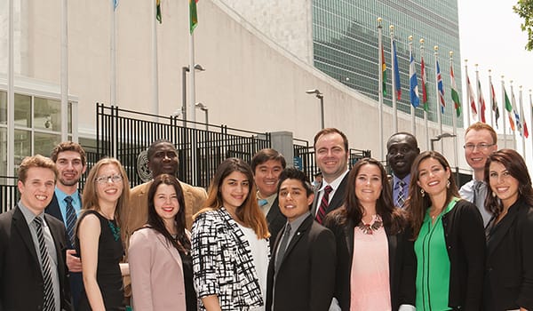 Diplomacy Students at the United Nations