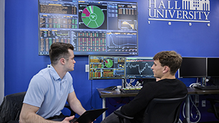 Trading Room at the Stillman School of Business
