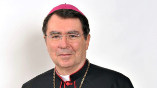 a photo of the president of UN GAa photo of Archbishop Pierre