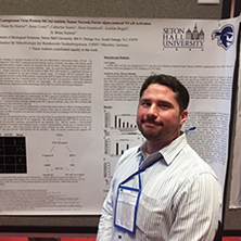 Bill De Martini 222 - Seton Hall Graduate Student Presents Research at the American Society for Virology