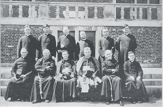 1931. The faculty of Immaculate Conception Seminary.