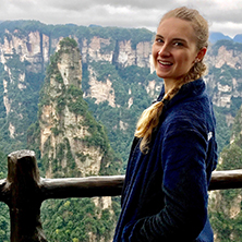 Seton Hall student, Abigail Hoffmann, in China - Student Received Chinese Government Scholarship