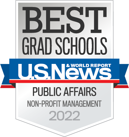 US News 2022 Public Affairs Non Profit Badge