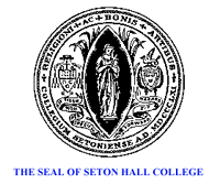 The center of our seal depicts a woman wearing a veil and holding a cross. According to early twentieth century descriptions of the seal, this represents 