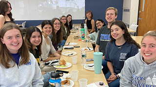 Buccino 320x180 Buccino Students at a We Bring Leaders Together Event