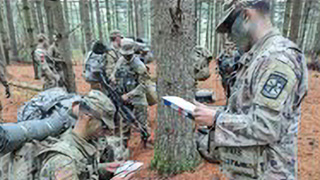 Cadets receive feedback on their tactical skills. Cadets receive feedback on their tactical skills.