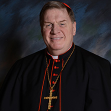 Cardinal Tobin dressed in House Cassock