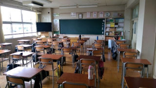 Classroom in Japan 