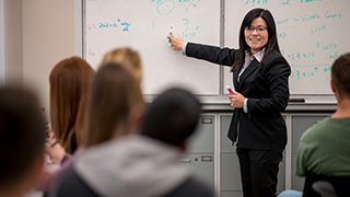 Image of department of biology faculty member, Dr. Chu.