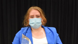 Emily with Awards