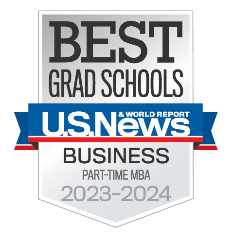 Logo for US News and World Report Best Grad Schools- Part Time MBA