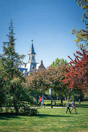 Image of the Seton Hall Green.