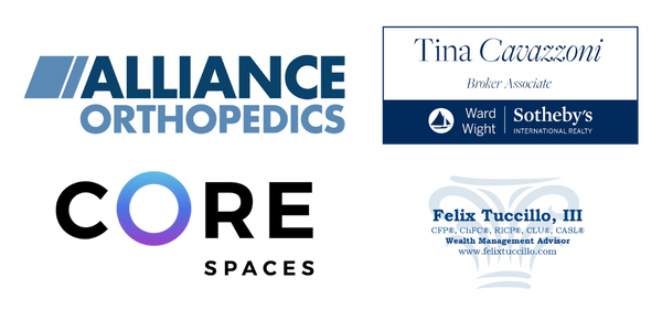 Logos of current Golf Outing Sponsors