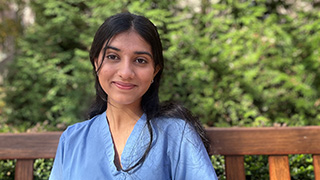 Jiya Sharma, Sallie Mae Fund scholarship awardee, follows her dreams to pursue global health. Jiya Sharma, Sallie Mae Fund scholarship awardee, follows her dreams to pursue global health.