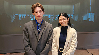 Erik Kacprzyk and Allison Risewick Erik Kacprzyk and Allison Risewick