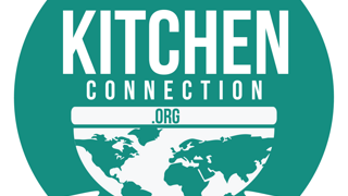 Earlene Cruz in blue blouse, headshotKitchen Connection Logo