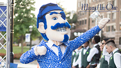 Seton Hall Pirate at Many Are One - 250x114
