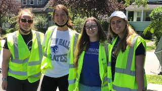 A photo of a group of students.