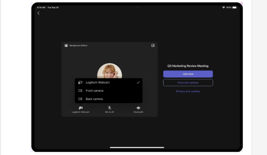 Camera and Audio Device