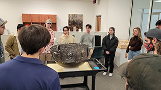 Bringing History to Life Through Object-Based Learning - Students in Dr. Laura Wangerin's 