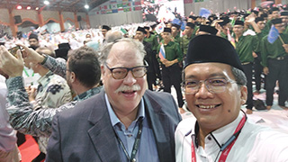 Rabbi Brill with Yahya Cholil Staquf