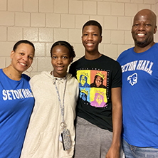 Rashim Lancit with family.