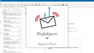 Report phish button in Outlook