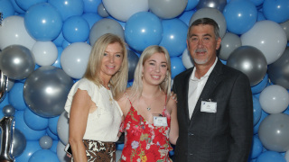 Jesus and Patricia Rodriguez with their daughter, Erin