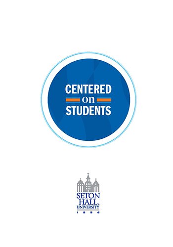 Seton Hall University Annual Report Cover