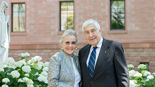 Muscarelle Hall DedicationSharon and Joe Muscarelle