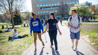 Students Walking