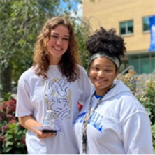 Sydni Harris and roommate Mekiayla Dunston