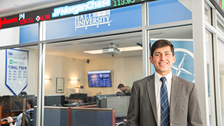 Trading Room at the Stillman School of Business