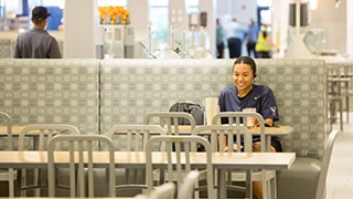 Renovated University Center Cafeteria