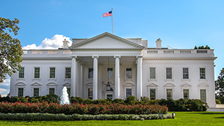 The White House, North Facade Lawn