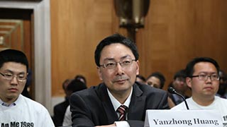 Yanzhong Huangx320 Yanzhong Huang travels and talks China/U.S. Relations