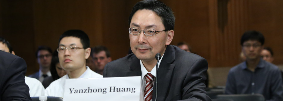 Yanzhong testifying