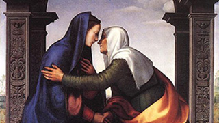 The Visitation by Albertinelli.