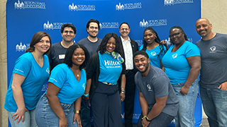 Nick Malefyt, 1992 alumnus with the Career Center Team