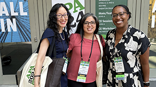 Minsun Lee, Ph.D. with APA 2024 Attendees