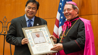 Seton Hall Receives Pope Francis' Apostolic Blessing