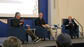 Bob Ley, Burke Magnus, and Len DeLuca
