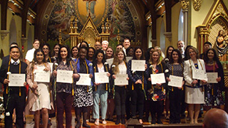 choir in a church